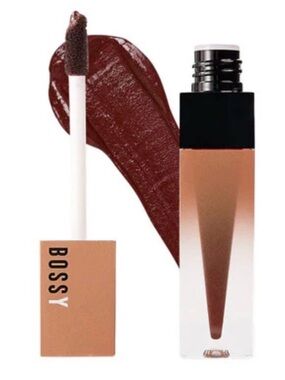 Bossy Cosmetics Mahogany Liquid Lipstick - HUSTLE